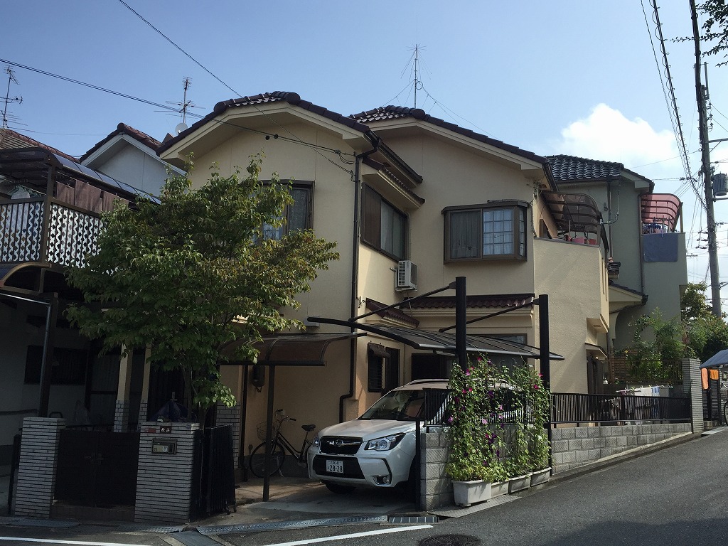 枚方市A様邸 外壁・屋根塗装の施工後
