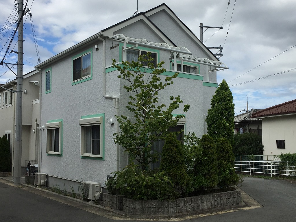 枚方市T様邸 外壁・屋根塗装の施工後