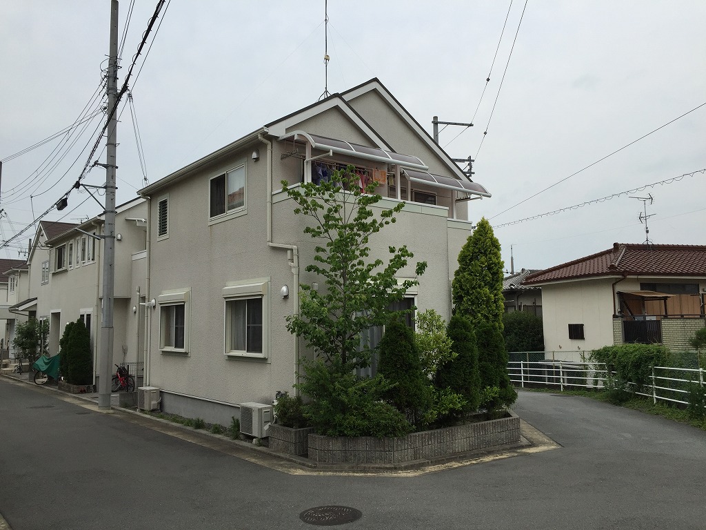 枚方市T様邸 外壁・屋根塗装の施工前